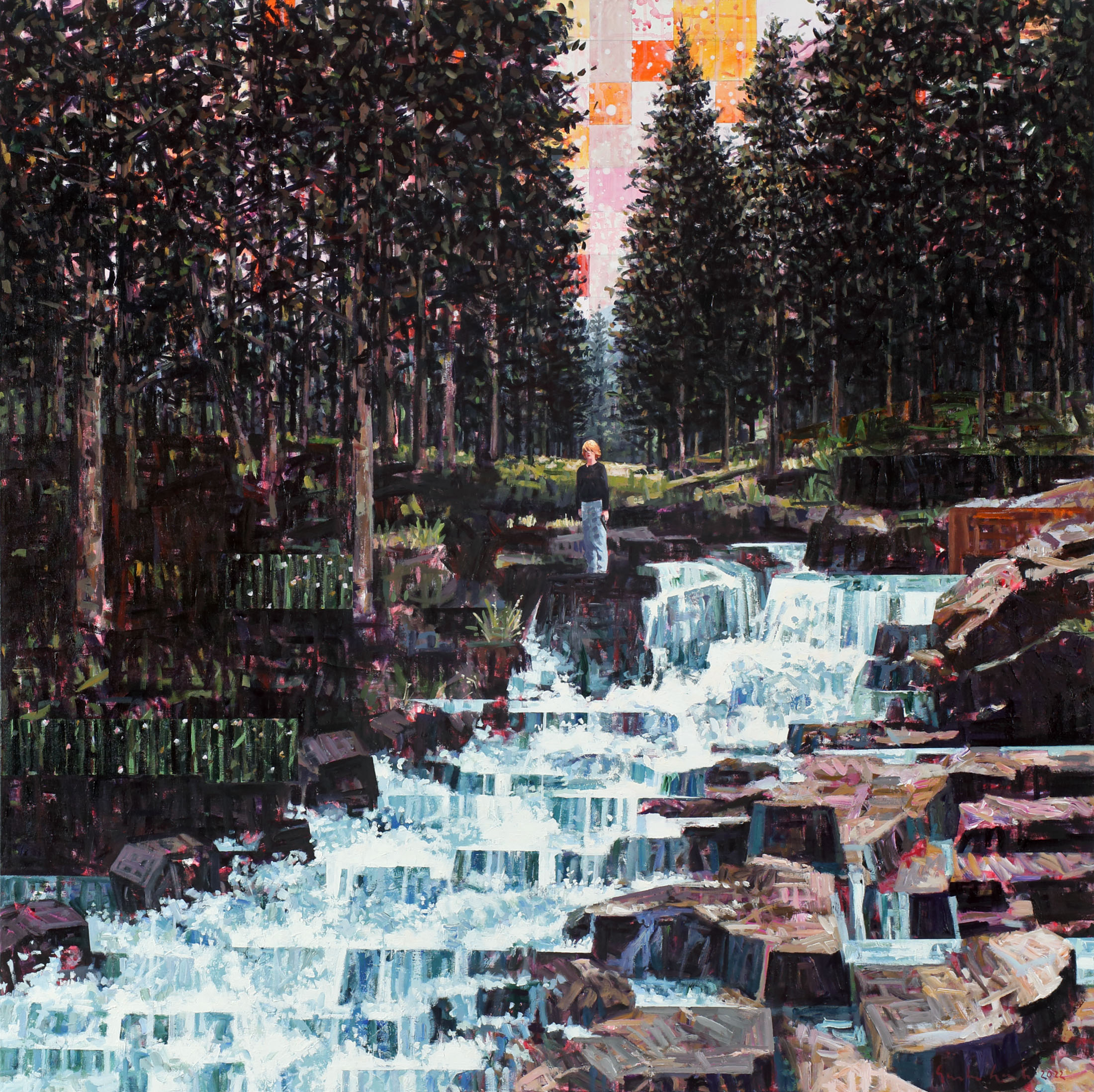 Signal Interference exhibition poster image